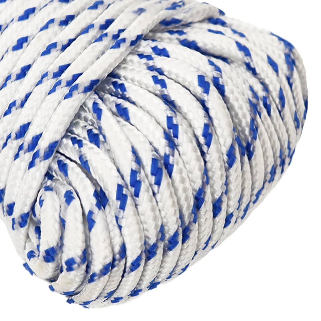 Corda de barco 4 mm 100 m polipropileno branco