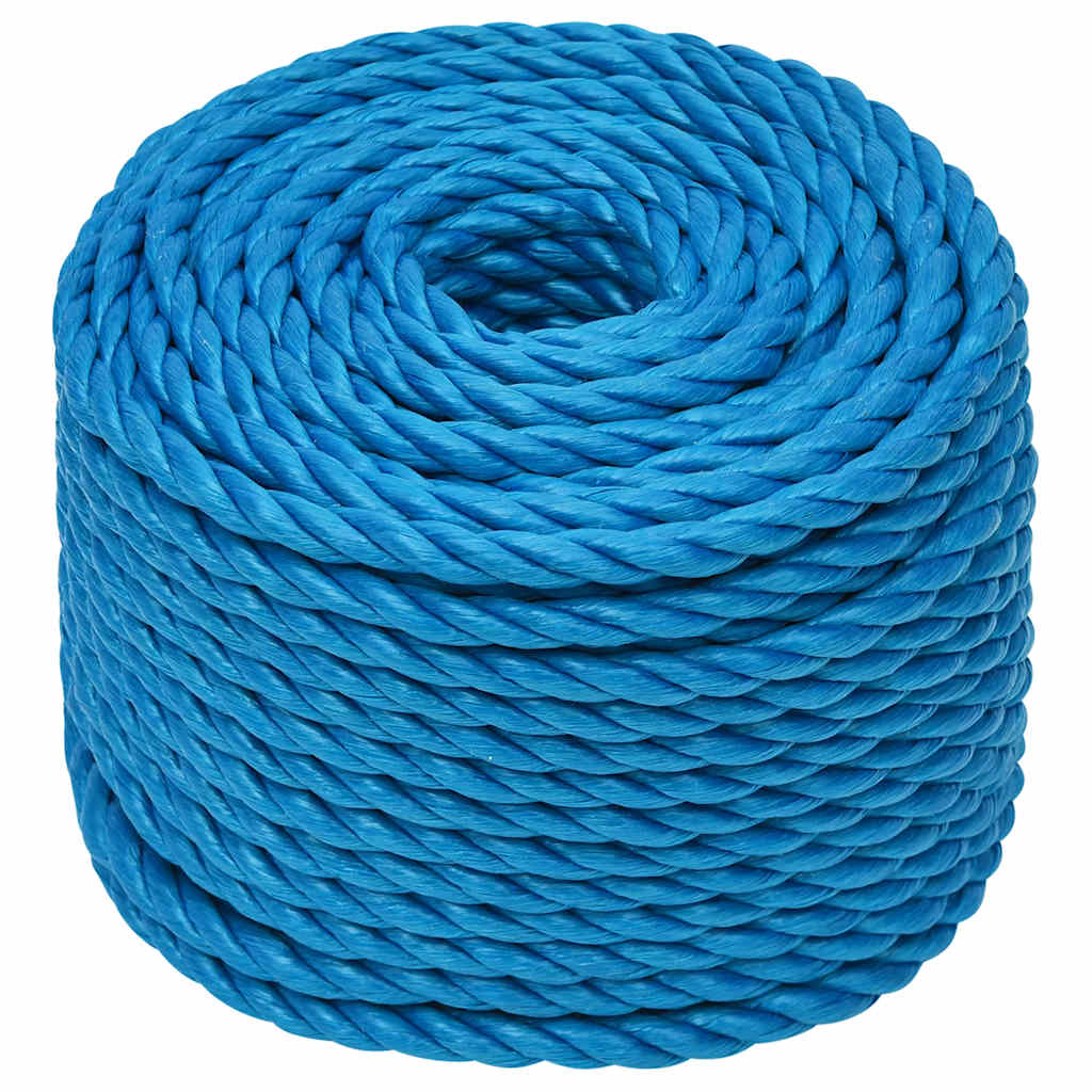 Corda de trabalho 10 mm 50 m polipropileno azul