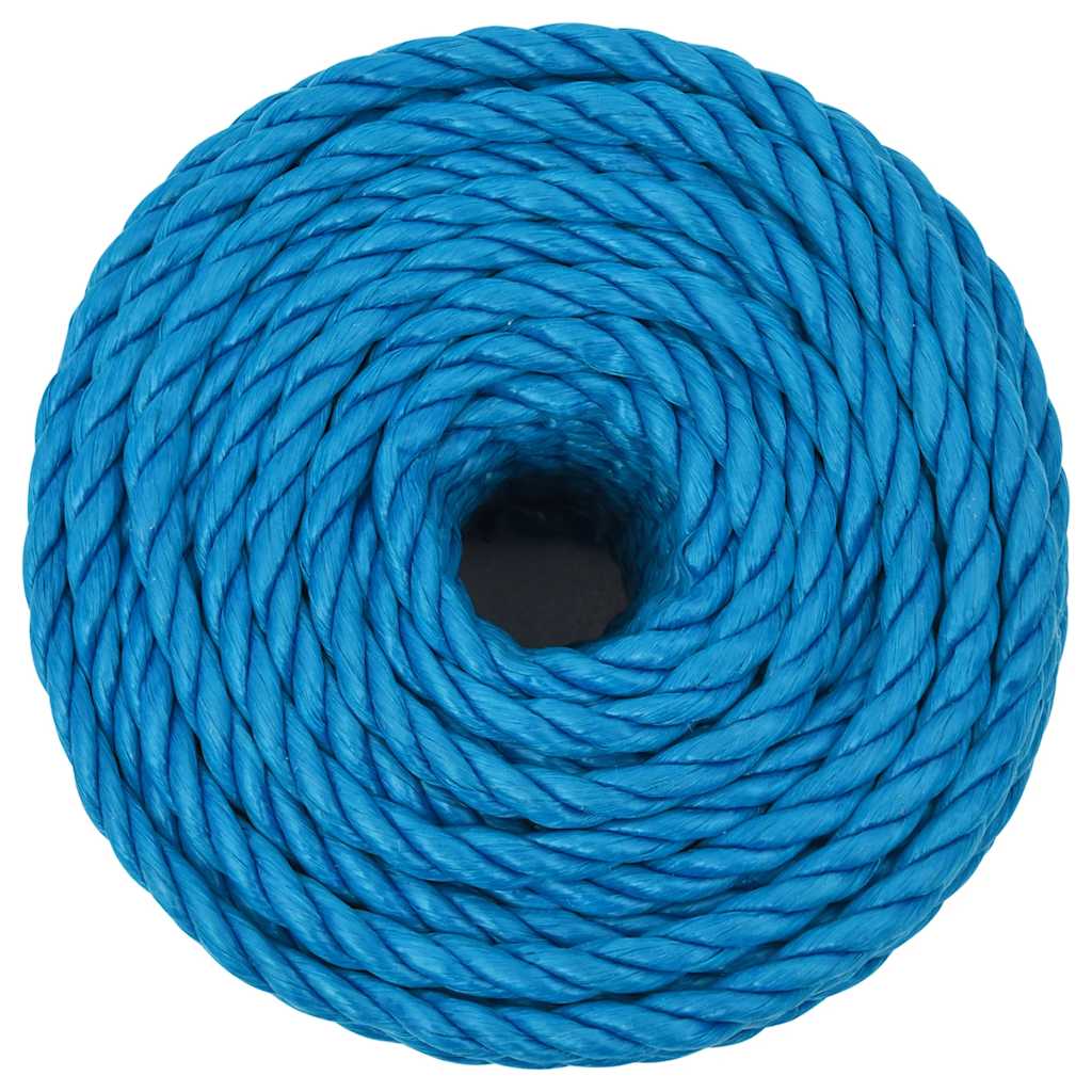 Corda de trabalho 10 mm 50 m polipropileno azul