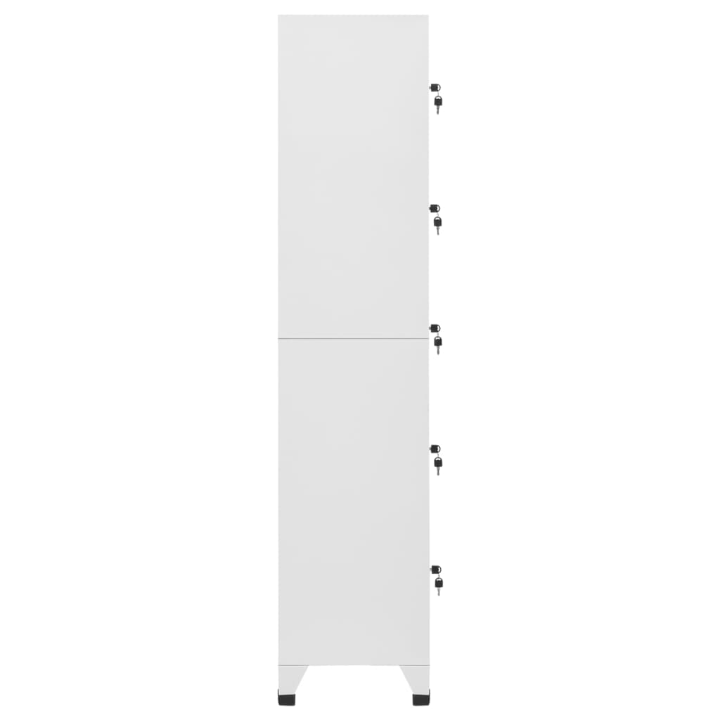 Cacifo 38x40x180 cm aço cinzento-claro