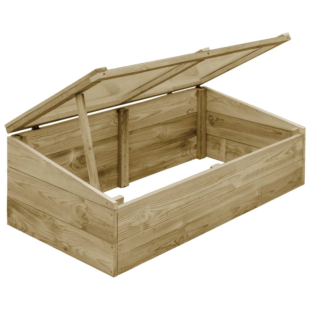 Estufa 100x50x35 cm pinho impregnado