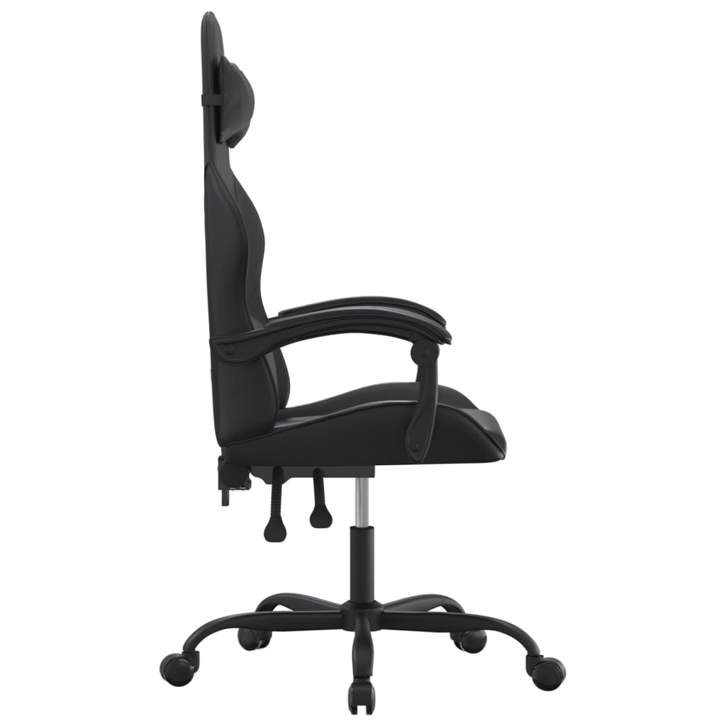 Cadeira de gaming couro artificial preto
