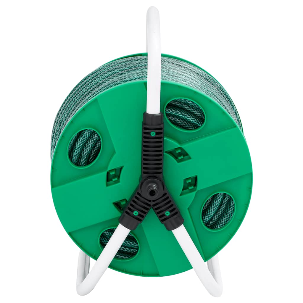 Enrolador de pé c/ conj. de encaixe de mangueira 0,75" 20 m PVC
