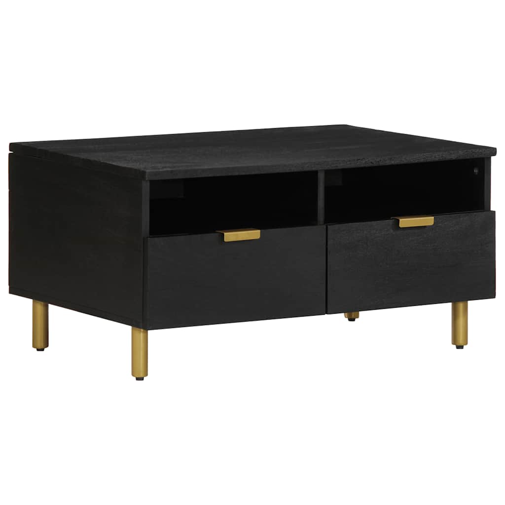 Mesa de centro 80x54x40 cm derivados de madeira preto