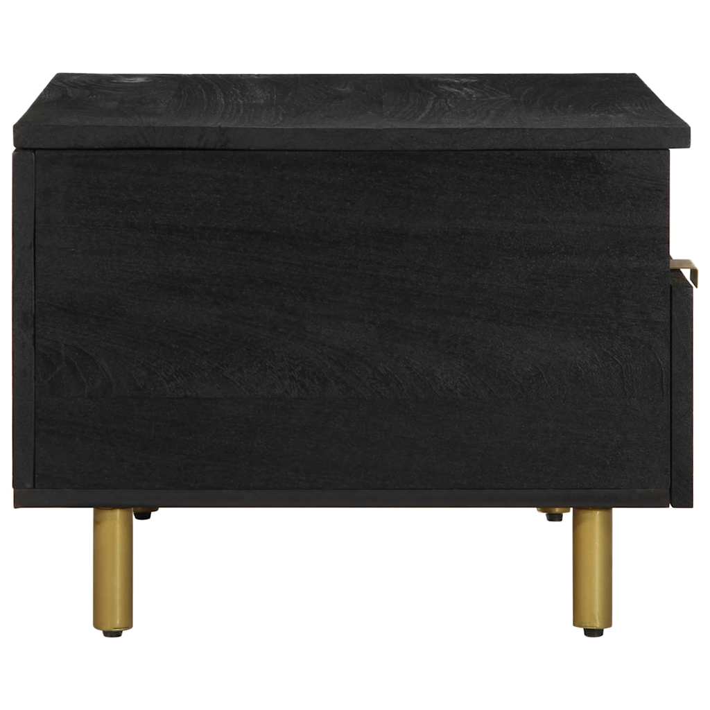 Mesa de centro 80x54x40 cm derivados de madeira preto