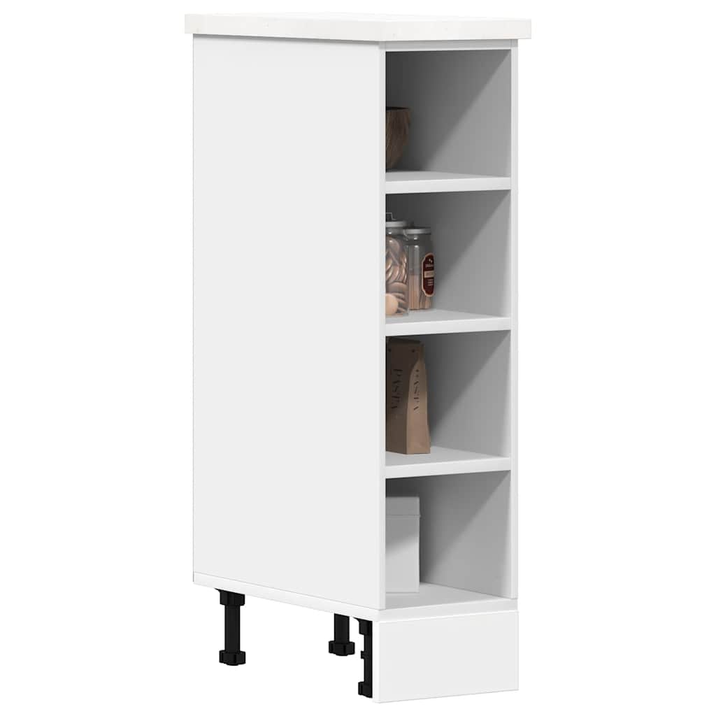 Armário inferior “riga” branco 20x44,5x81,5cm