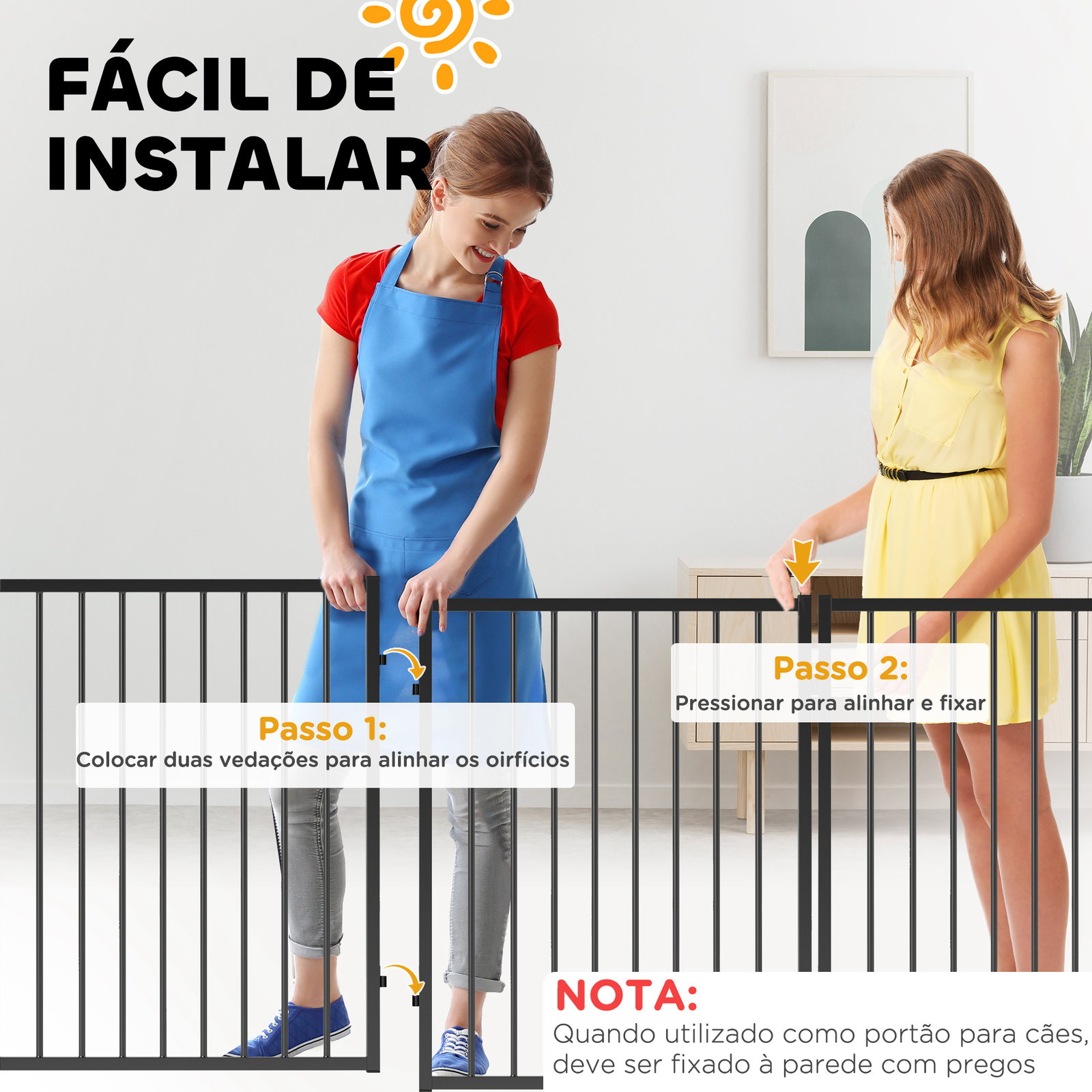 Parque para cães com 8 painéis 60x76 cm parque para cães pequenos e médios de aço para interior e exterior preto