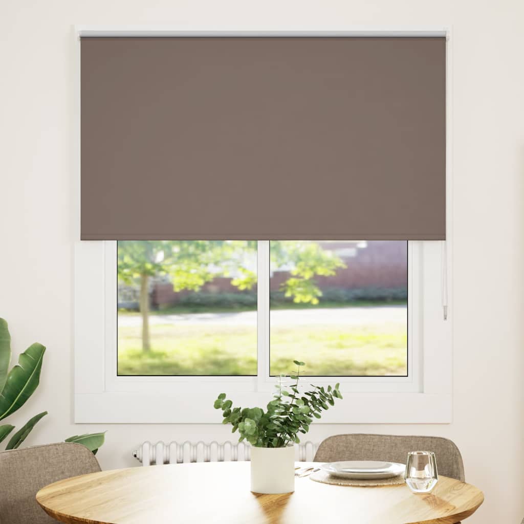 Persiana de enrolar 120x150 cm largura tecido 116,6cm poliéster