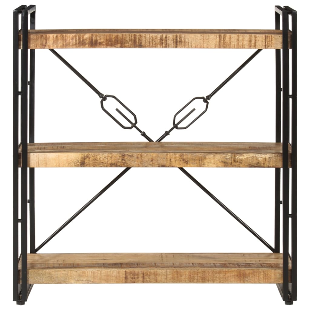 Estante c/ 3 prateleiras 77x30x80 cm mangueira maciça/ferro