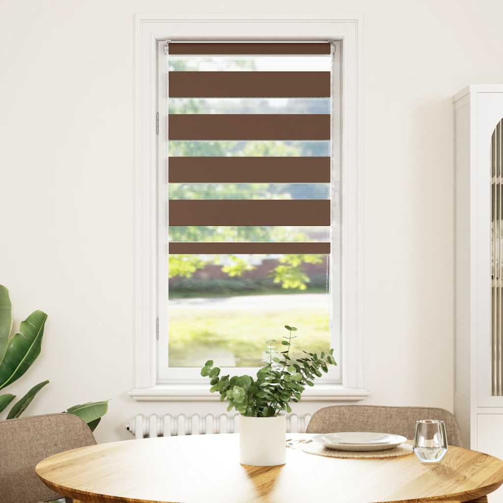Cortina de zebra 65x150 cm largura do tecido 60,9 cm poliéster