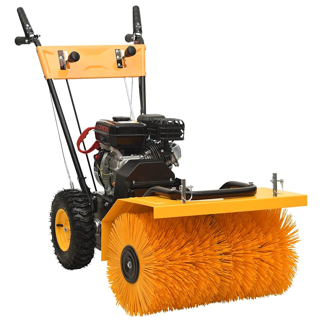 Limpa-neve e varredor 2 em 1 a gasolina 6,5 cv