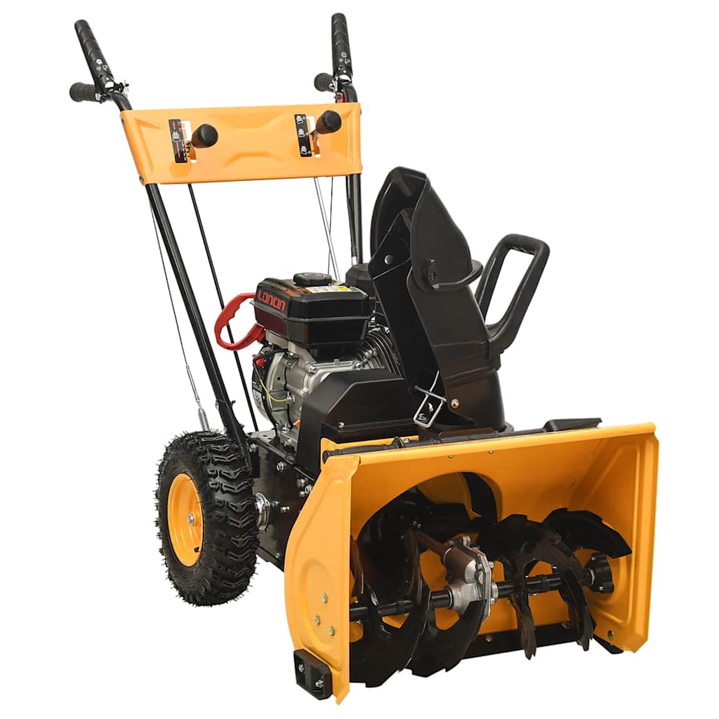 Limpa-neve e varredor 2 em 1 a gasolina 6,5 cv