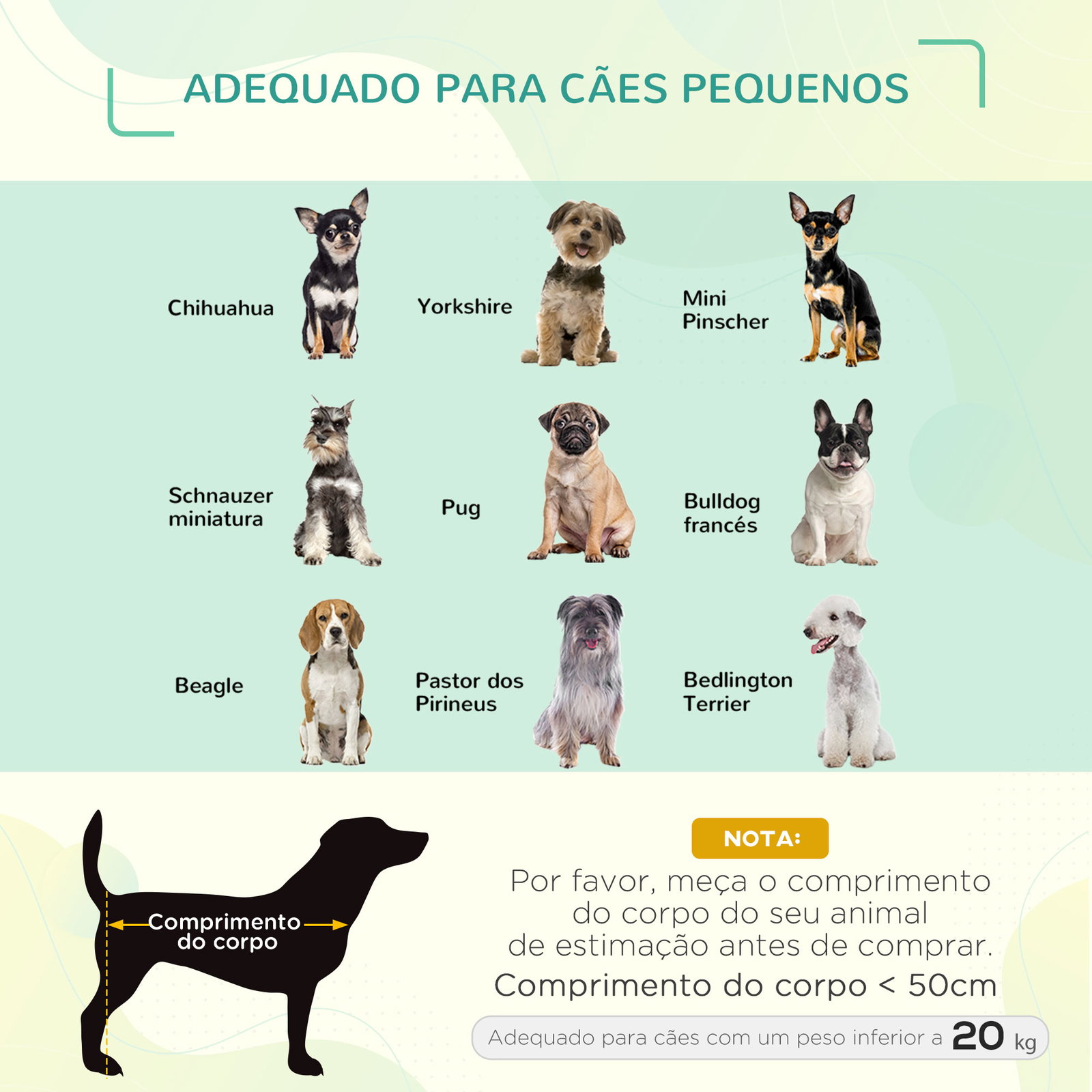 Cama para Animais de Estimação Cama Elevada para Cães Gatos Portátil Tecido Transpirável para Exterior Interior 76x61x18cm Verme