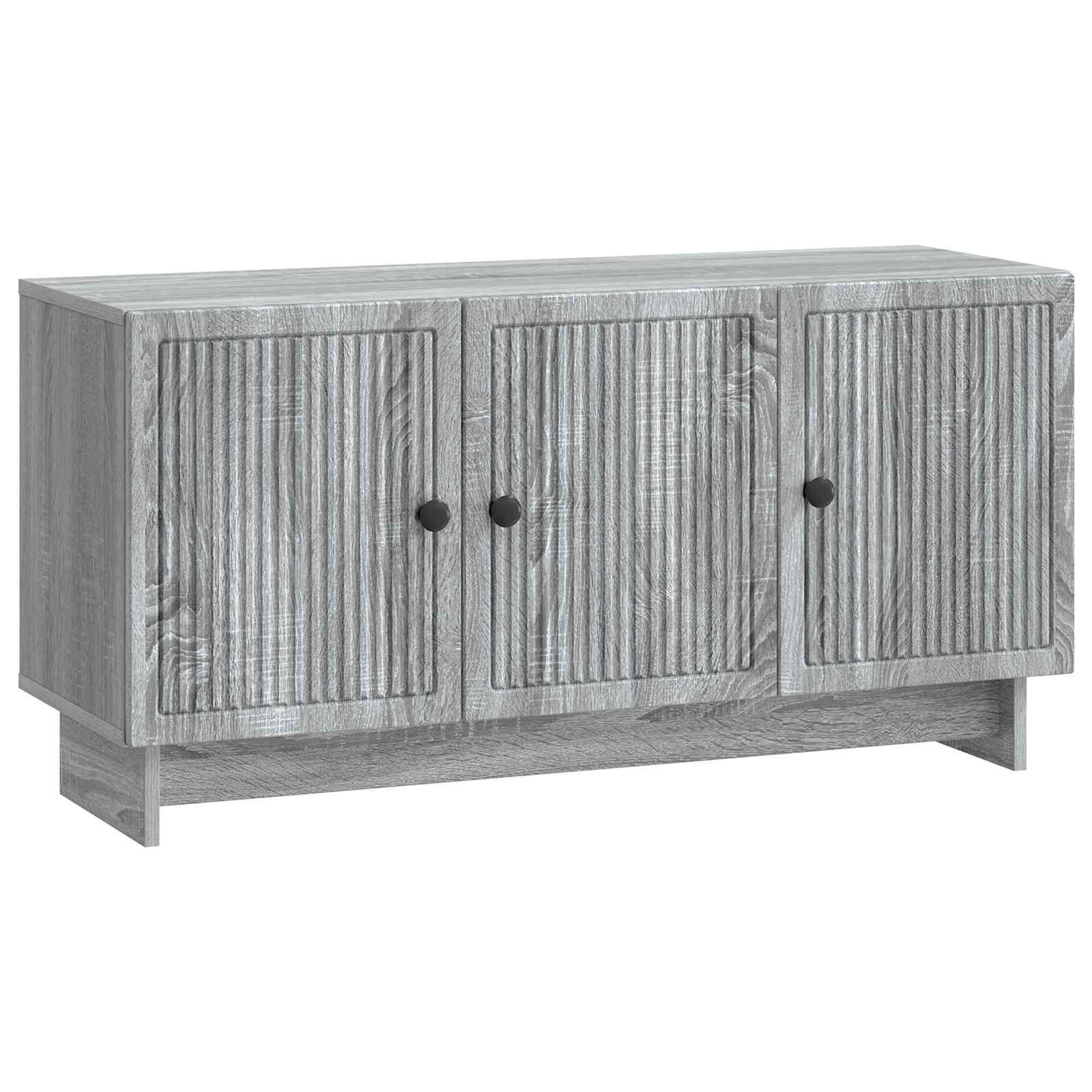 Gabinete para TV sonoma cinzento 99 x 34,5 x 50 cm