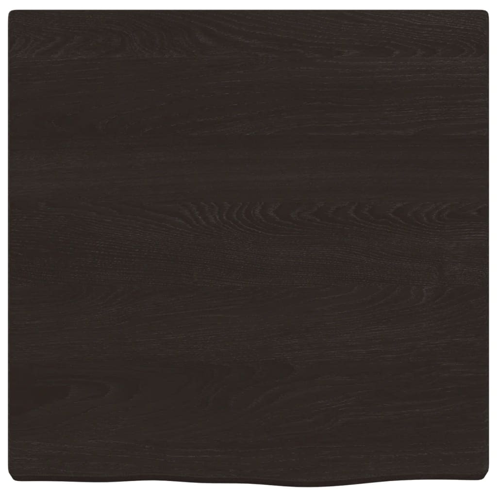 Bancada p/ wc 40x40x2 cm madeira tratada castanho-escuro