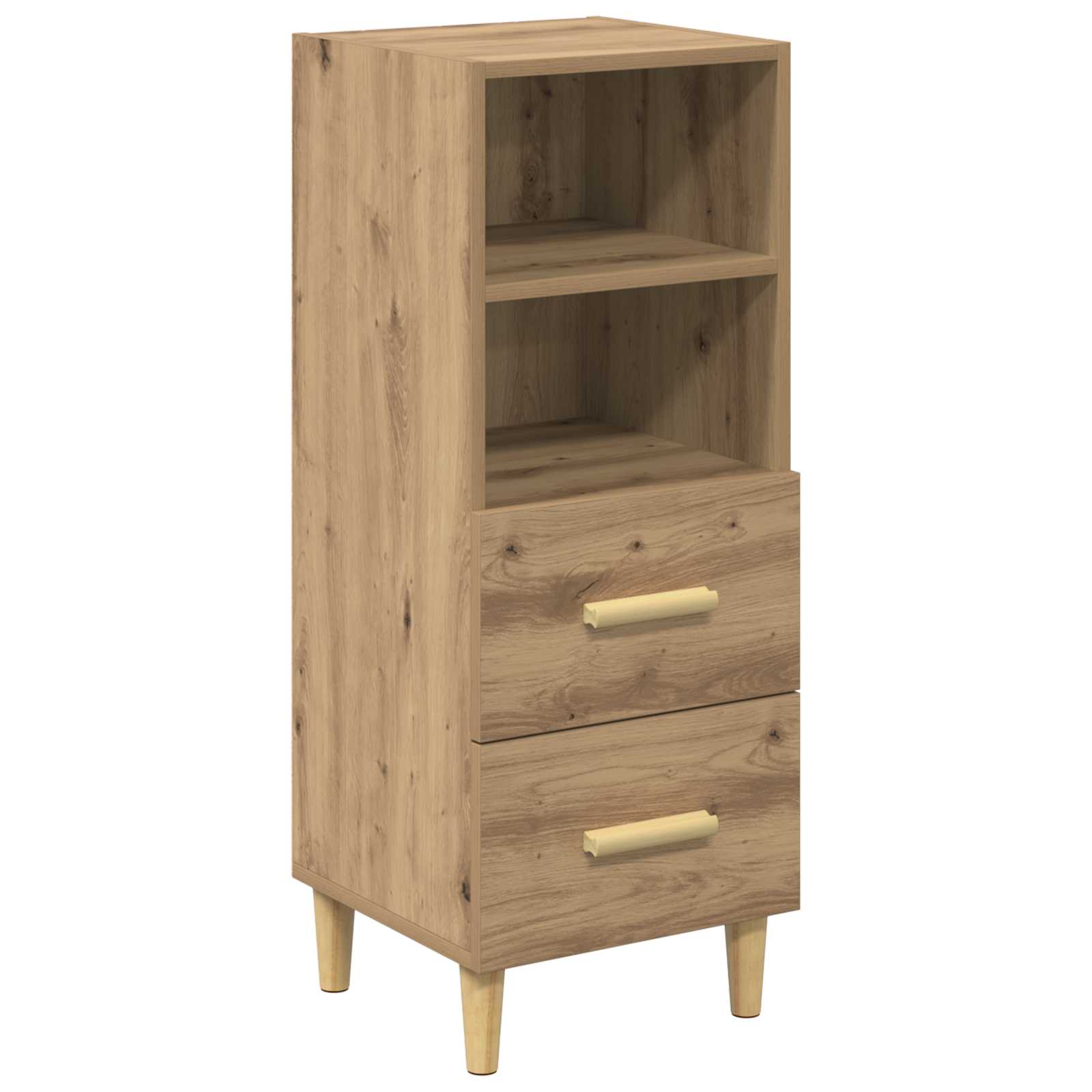 Buffet carvalho artisiano 34 x 34,5 x 90 cm