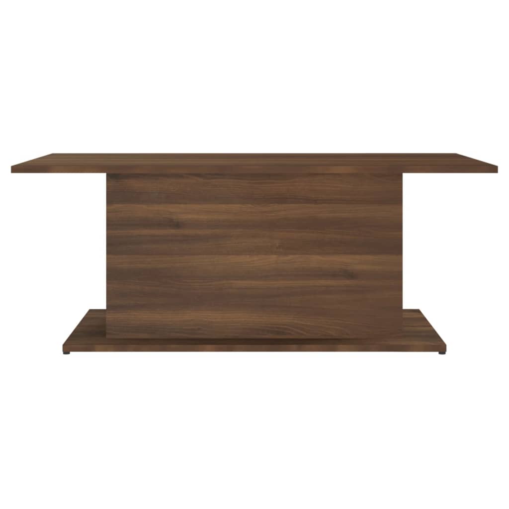 Mesa de centro derivados de madeira carvalho castanho