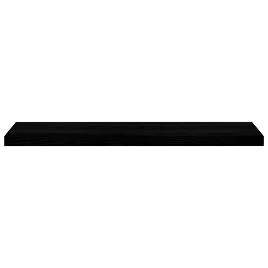 Soleiras da janela 2 pcs 100x30x2 cm carvalho castanho-preto