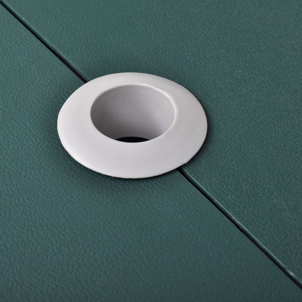 Conjunto mesa campismo c/ 4 bancos alumínio extra verde-claro