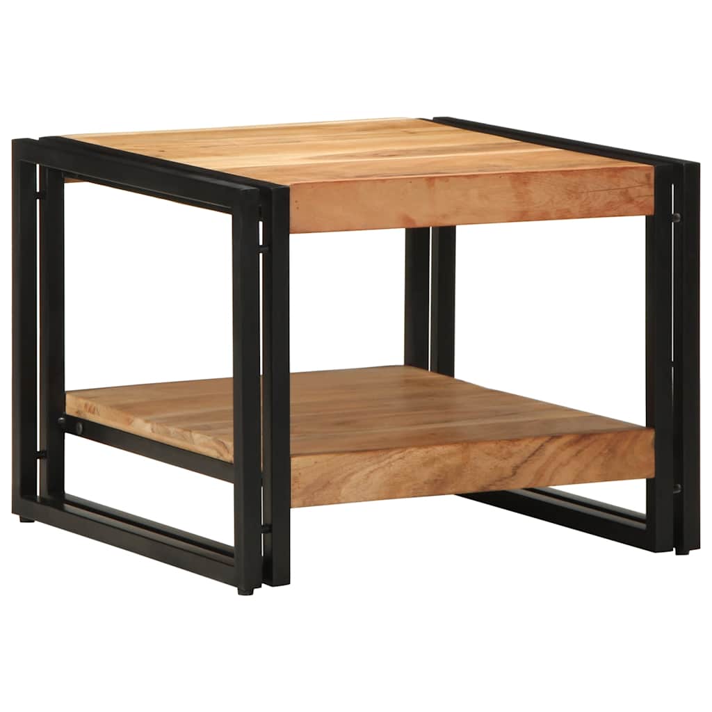 Mesa de centro 50x50x38 cm madeira de acácia maciça