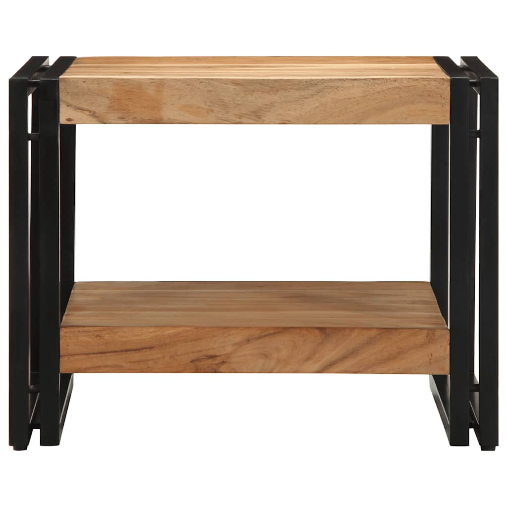 Mesa de centro 50x50x38 cm madeira de acácia maciça