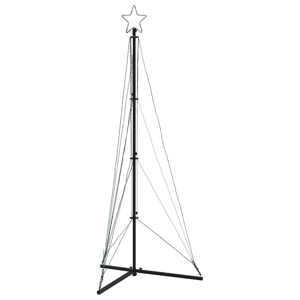 LED árvore de natal 363 leds branco quente 182 cm