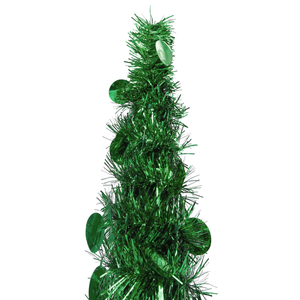 Árvore de natal pop-up artificial 150 cm PET verde
