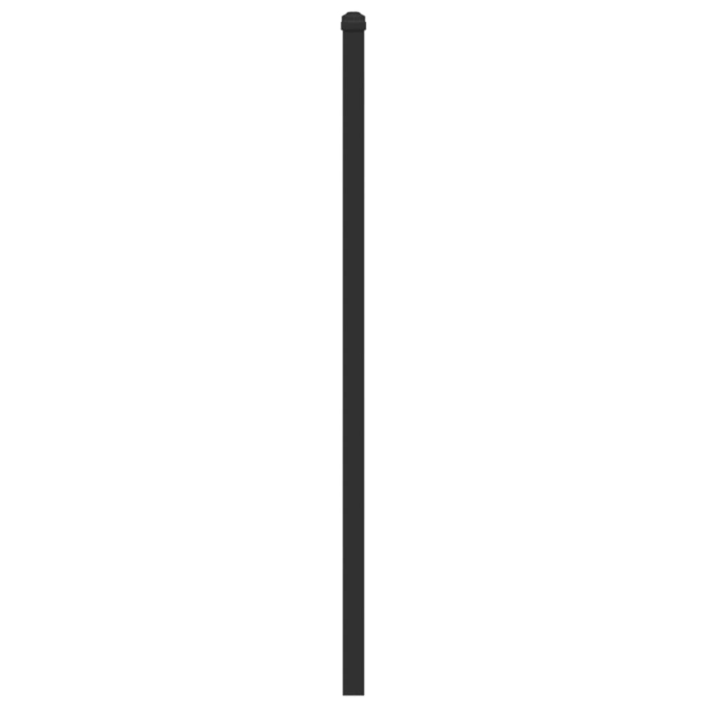 Cabeceira de substituição 75cm derivados de madeira/aço carvalho fumado