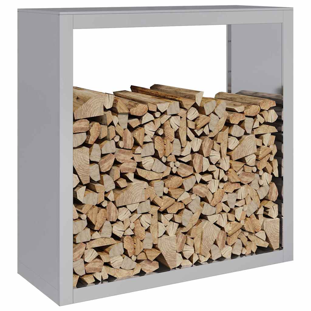 Suporte para lenha 100x40x100 cm aço galvanizado