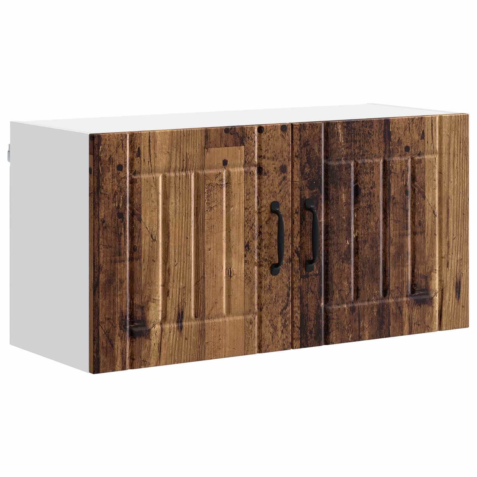 Armário de parede lucca madeira antiga 80 x 31 x 40 cm