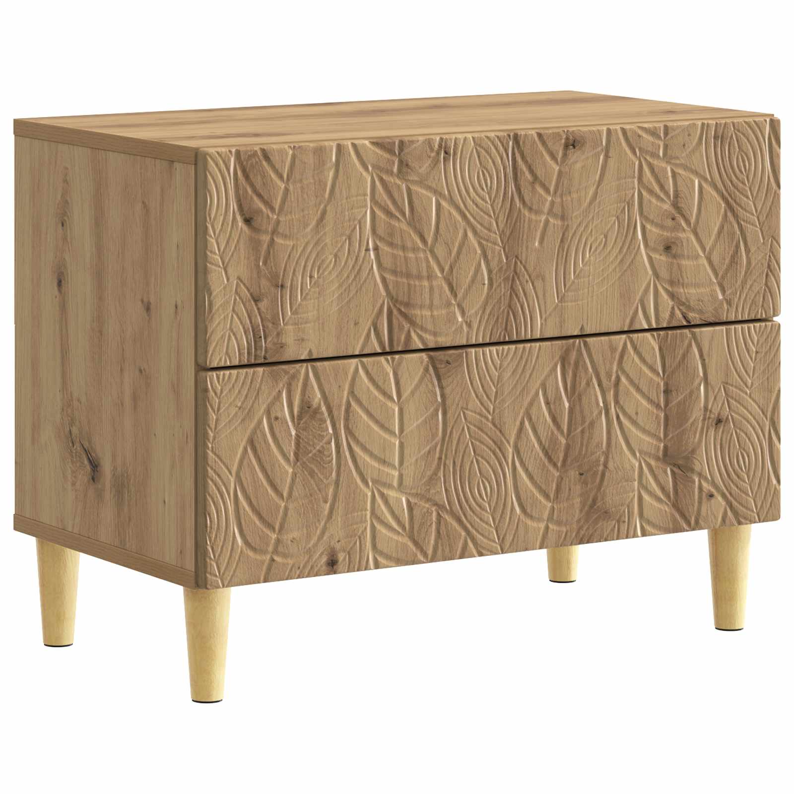 Mesa-de-cabeceira carvalho arttisan 62 x 34,5 x 48 cm