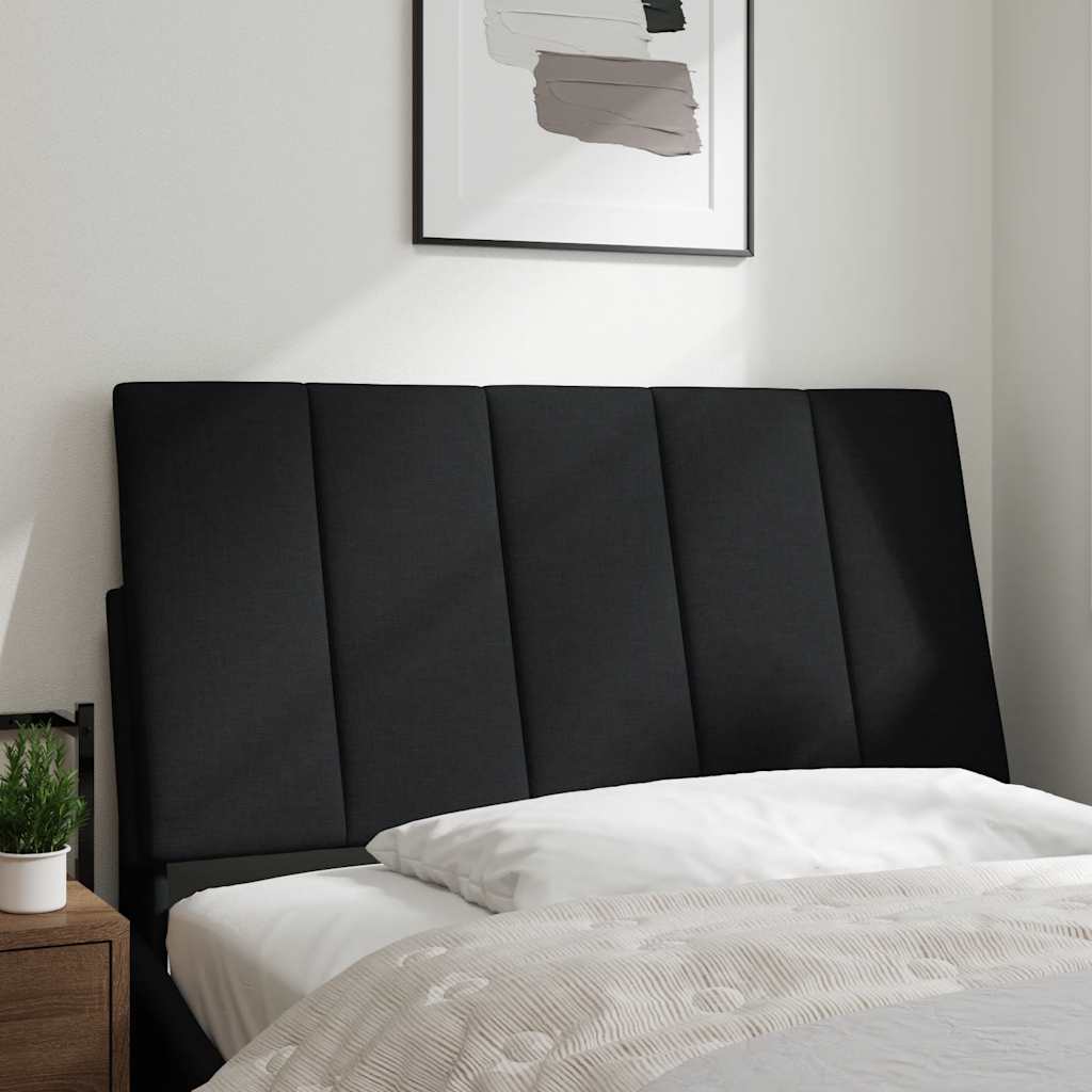 Almofadão de cabeceira hanko 100 cm tecido preto