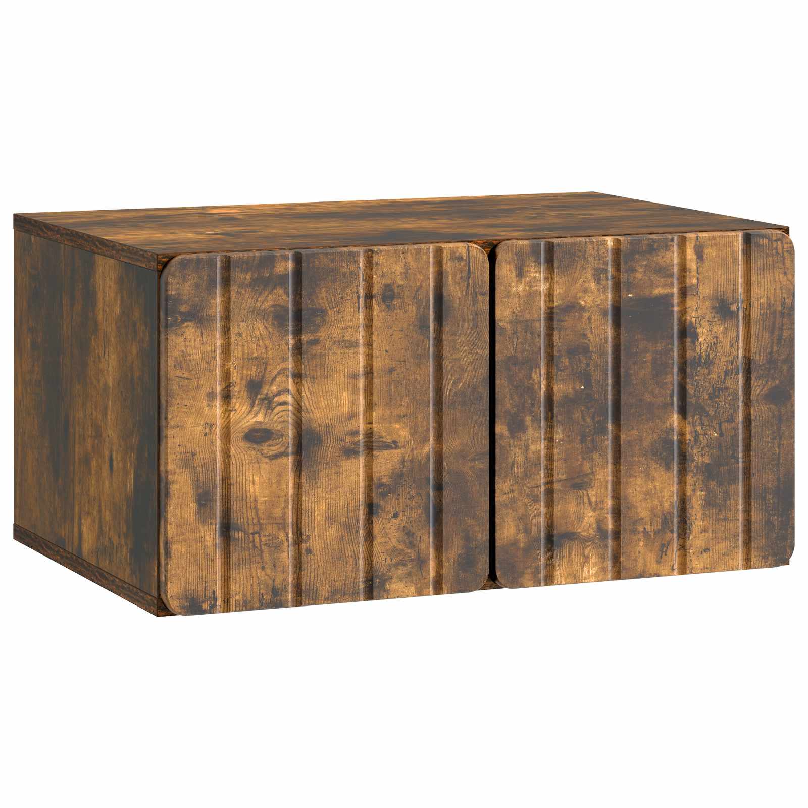 Gabinete de TV de parede 59,5 x 41 x 30 cm carvalho fumado