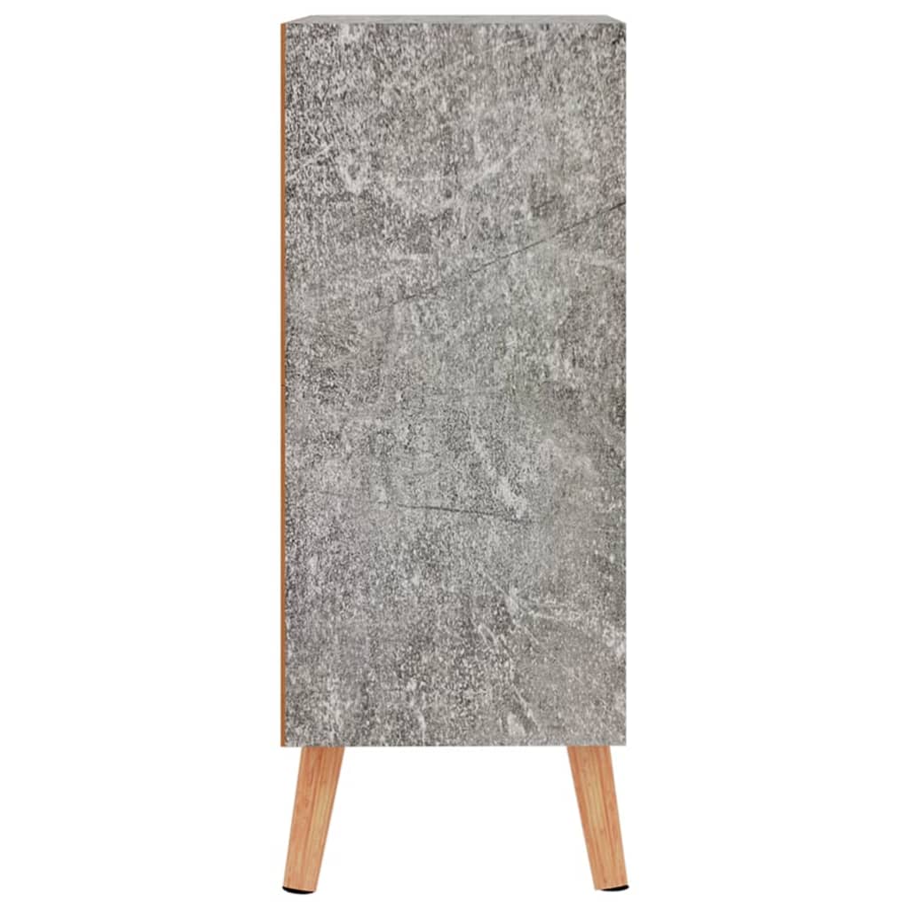Aparador 60x30x72 cm derivados de madeira cinza cimento