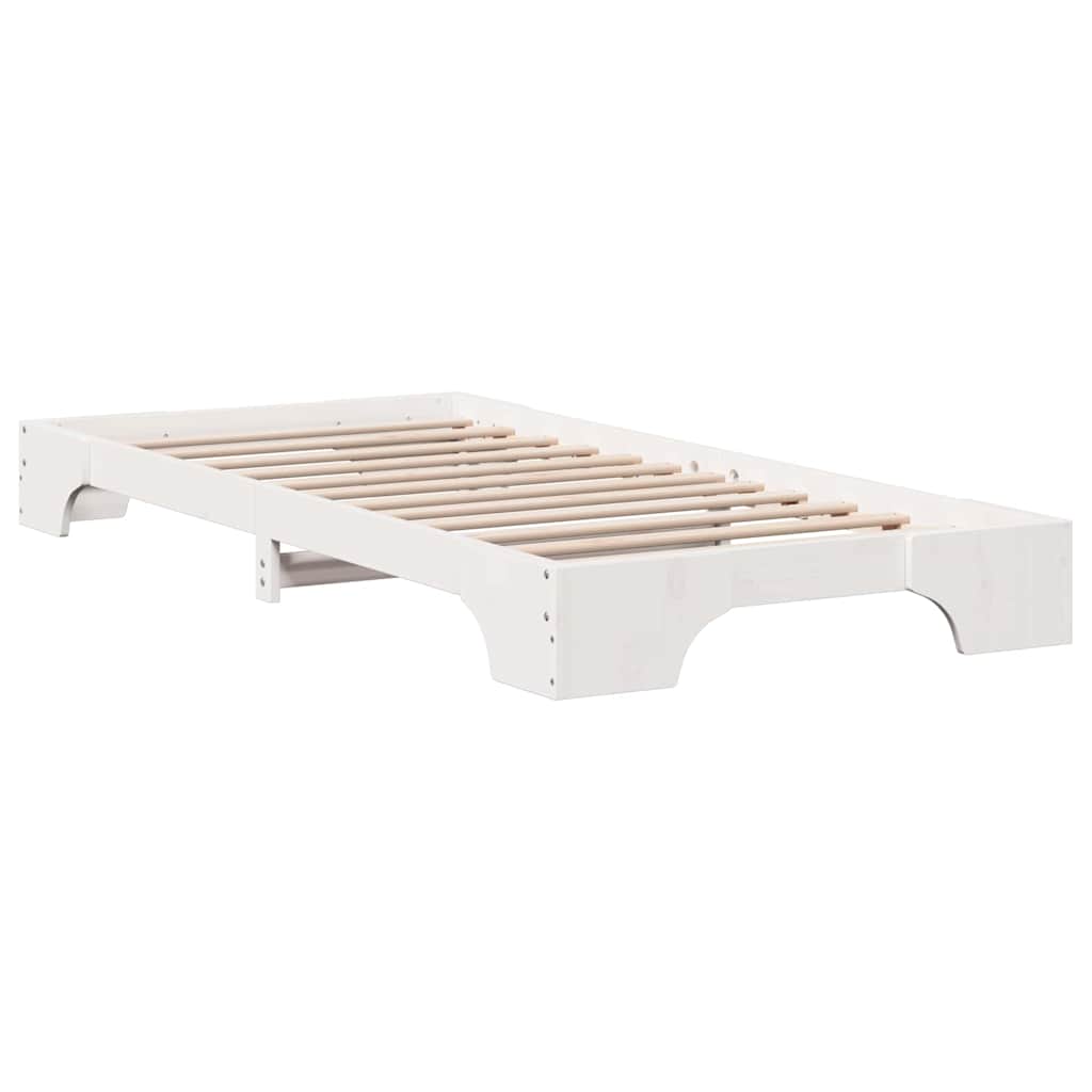 Estrutura da cama branco 100 x 200 cm