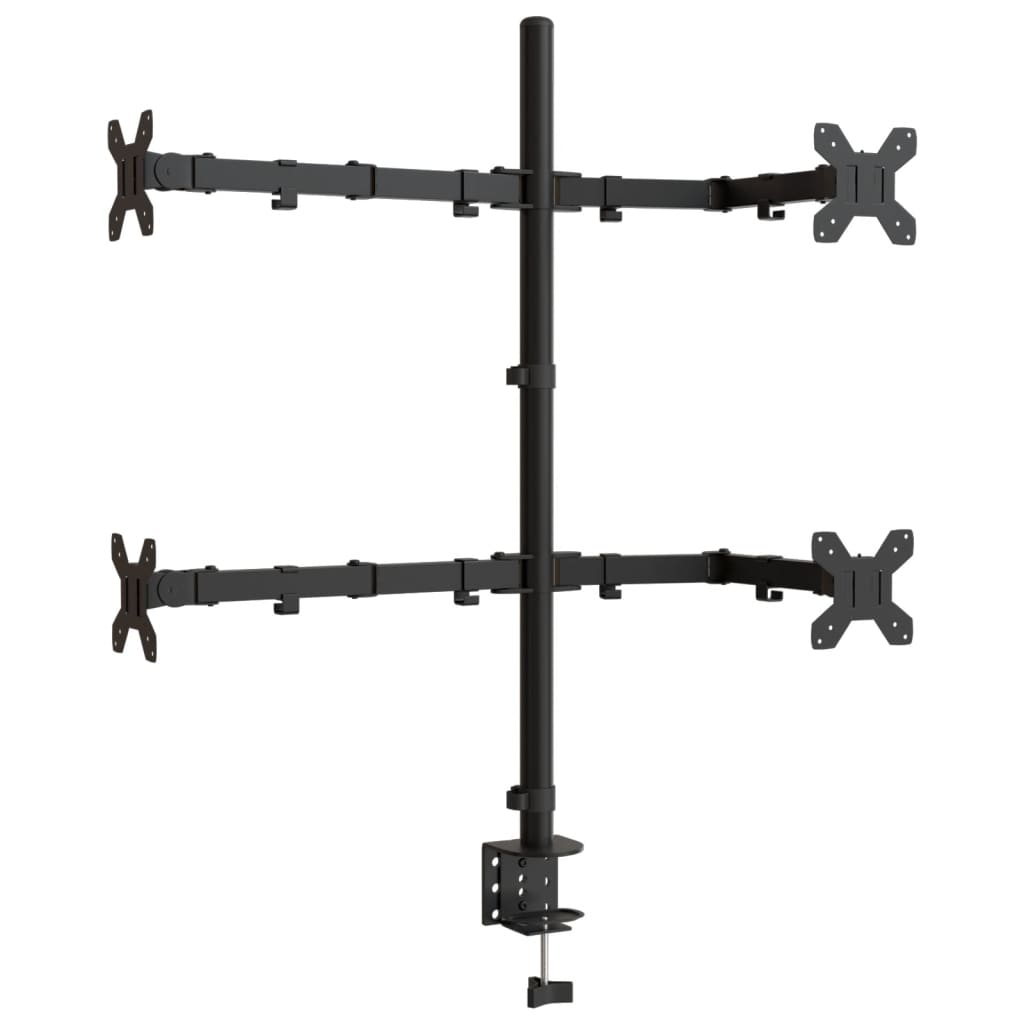 Suporte para monitor vesa 75/100 mm aço preto