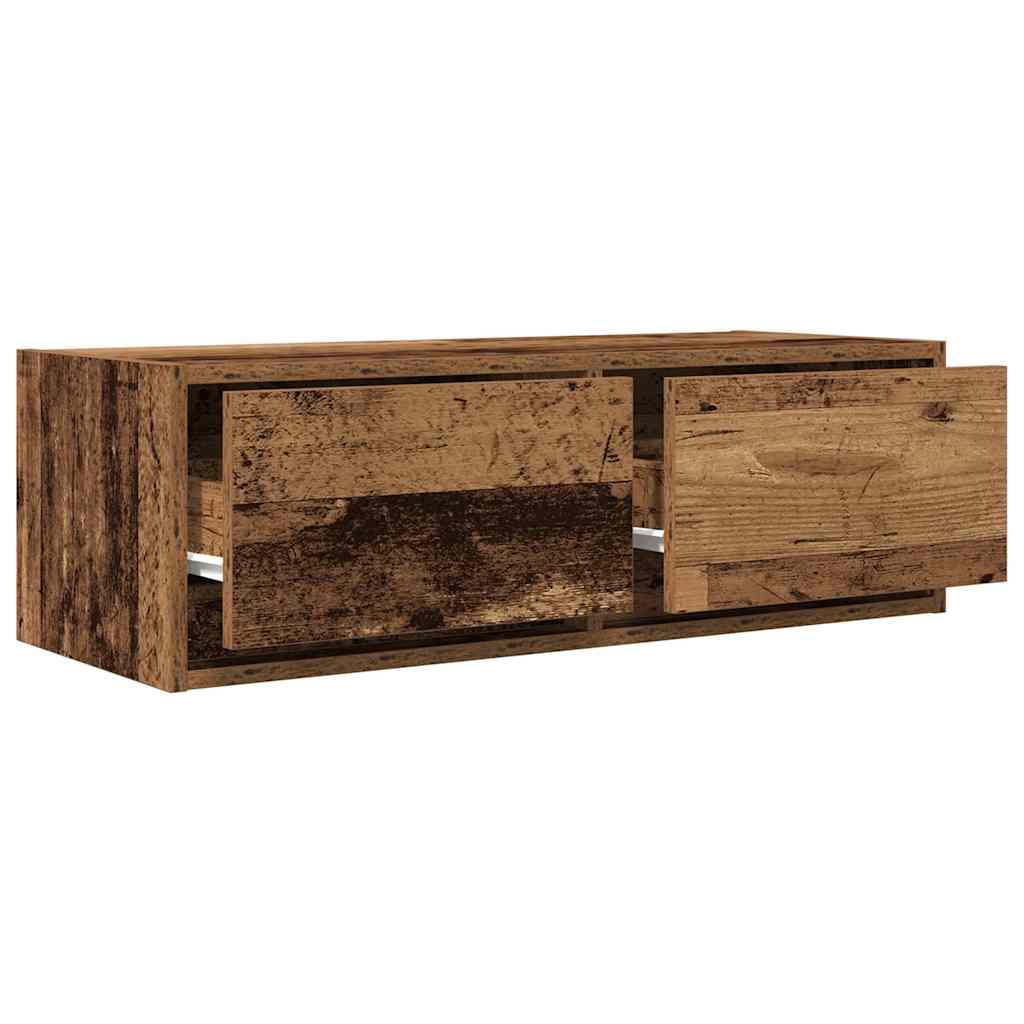 Móveis de TV 2pcs 80x31x25,5cm deriv. madeira madeira velha