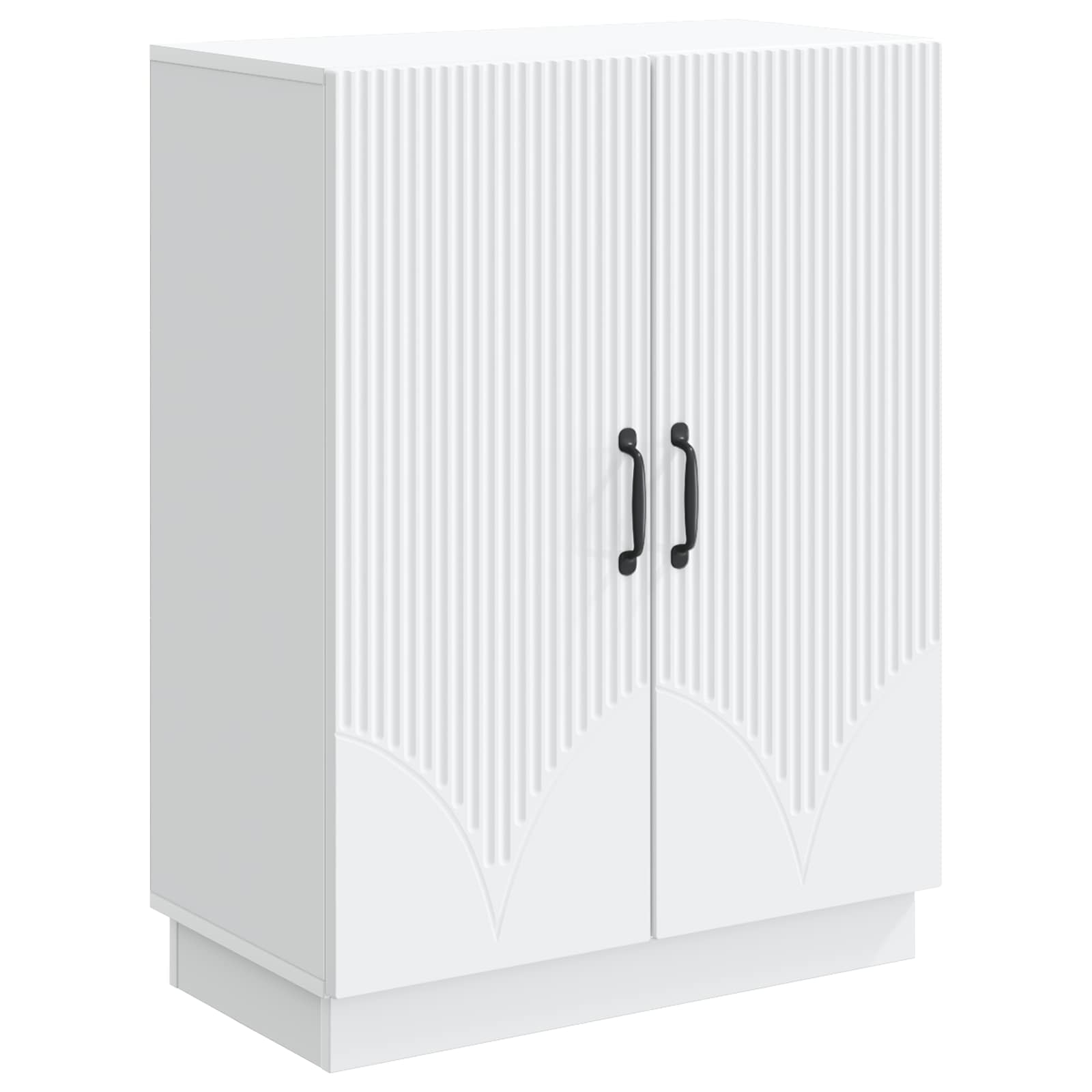 Buffet branco 66 x 34,5 x 87 cm derivados de madeira