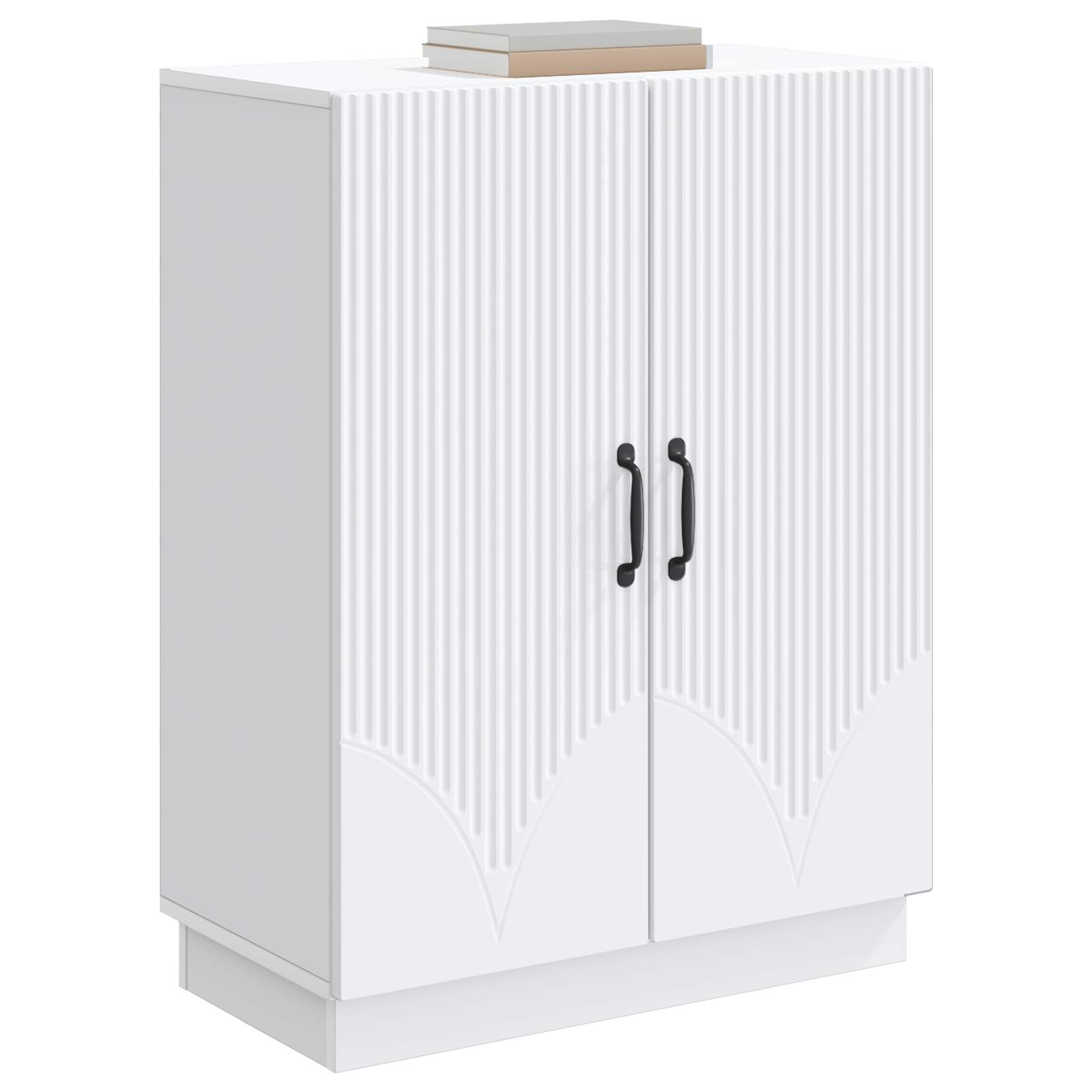 Buffet branco 66 x 34,5 x 87 cm derivados de madeira