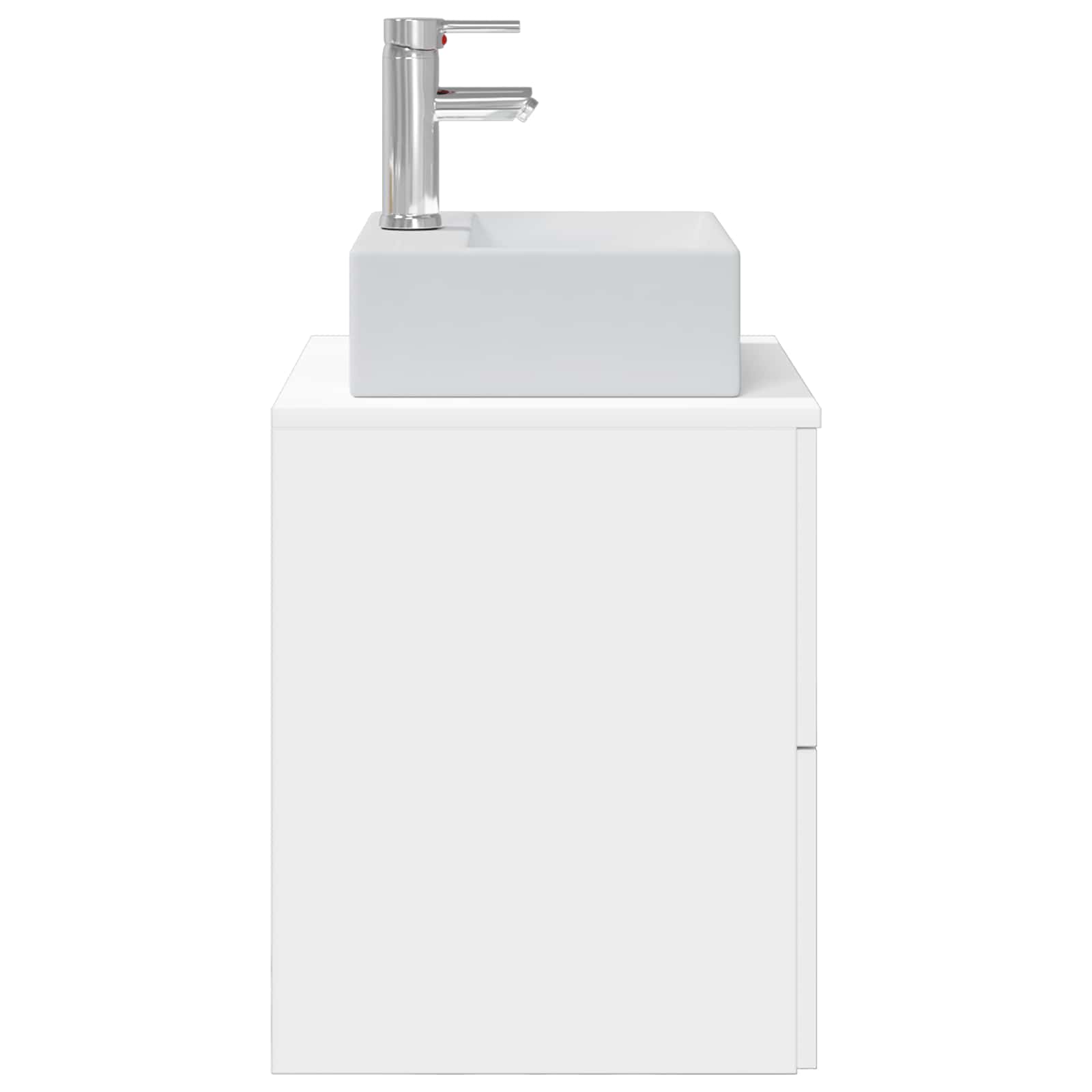 Vaidade com pia suspensa branco 49,5 x 41 x 62,5 cm