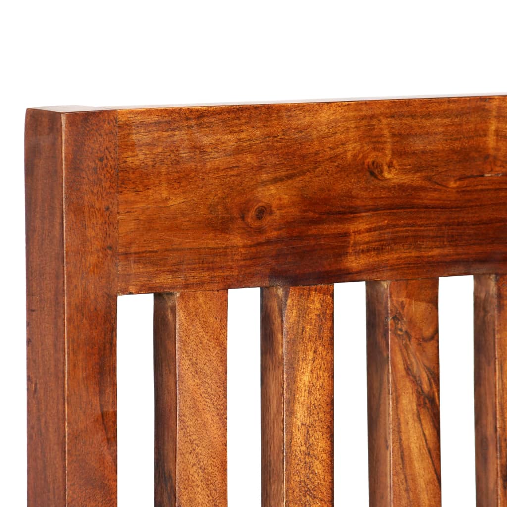 Cadeiras de jantar 4 pcs madeira maciça moderno