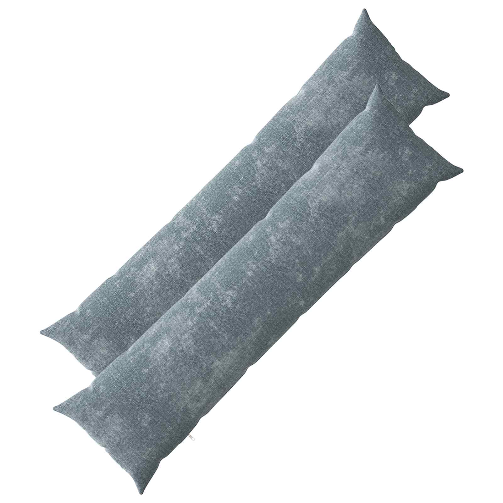 Capa almofada heerlen azul-claro 40 x 145 cm tecido chenille
