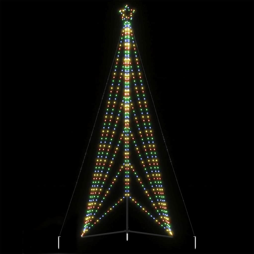 LED árvore de natal 861 leds coloridos 478 cm