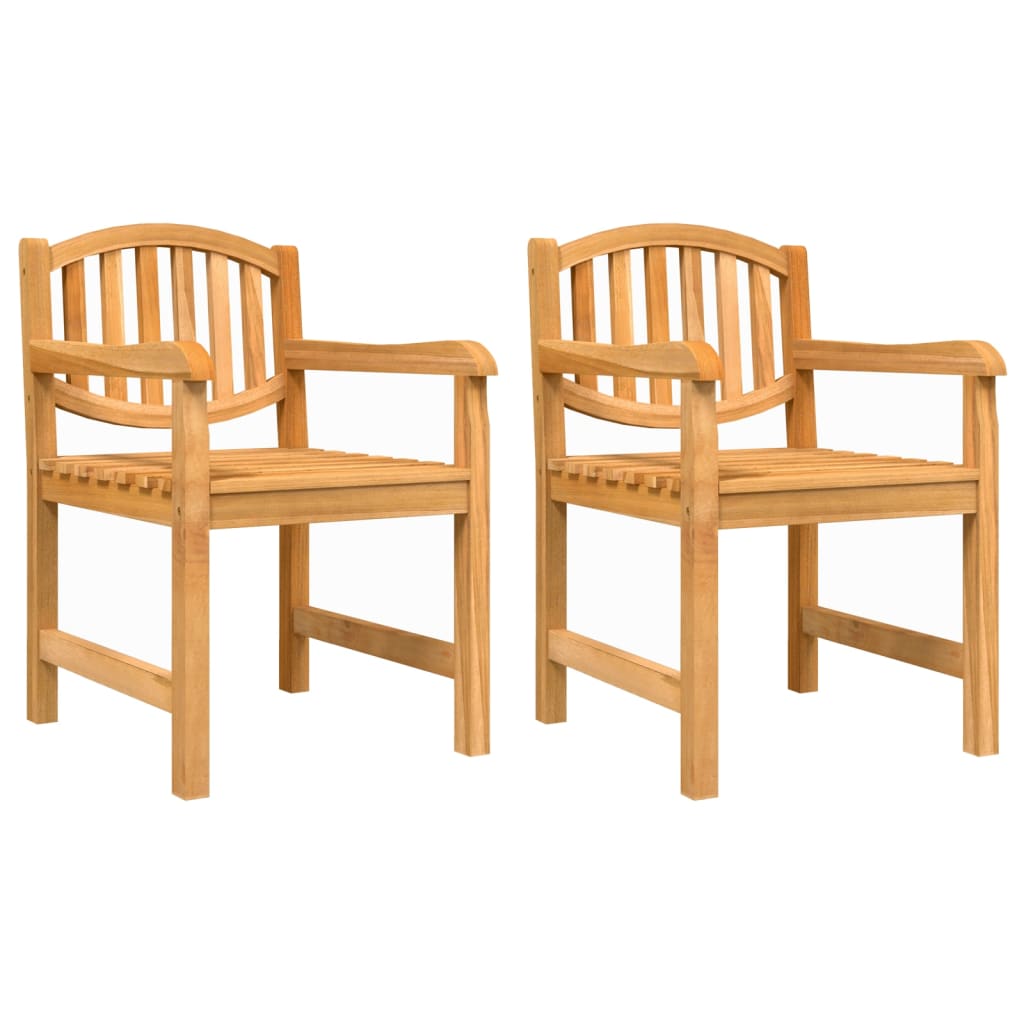 3 Pcs conjunto de jantar para jardim madeira de teca maciça