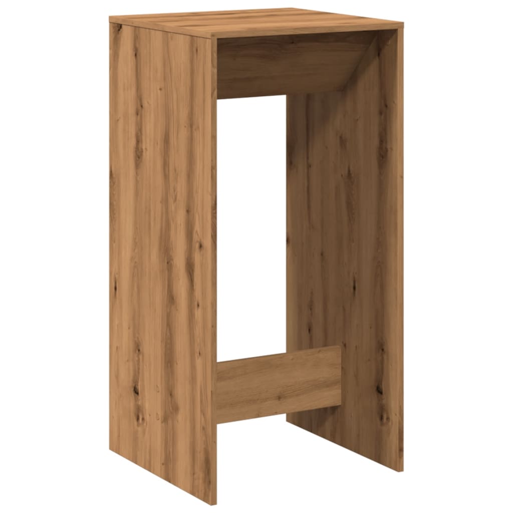 Mesa de bar 51x50x103,5 cm derivados madeira carvalho artisiano