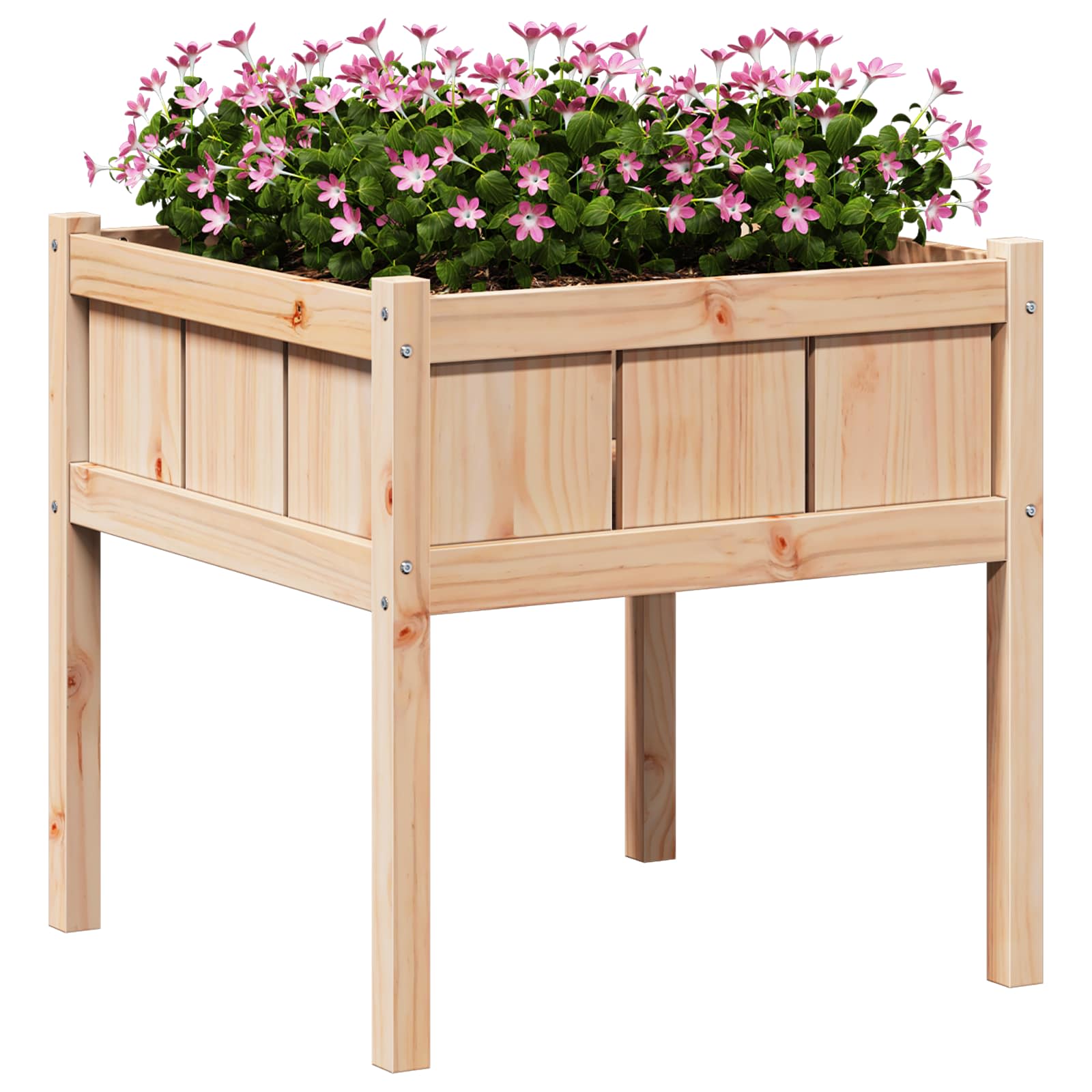 Vaso de jardim natura 70 x 70 x 70 cm