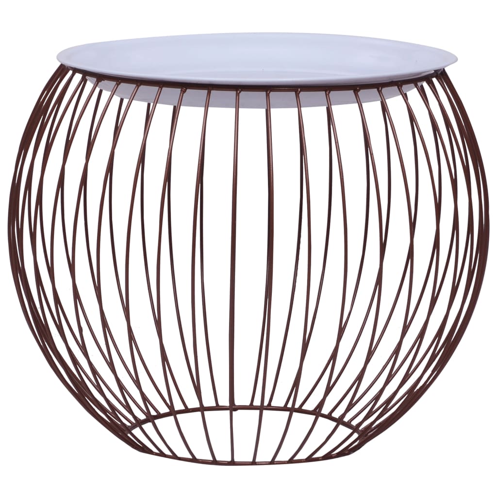 Mesa de centro ø 41 cm dourado