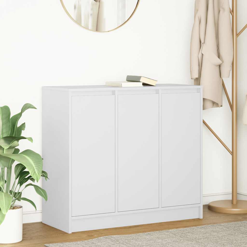 Aparador 85x34x76 cm derivados de madeira branco