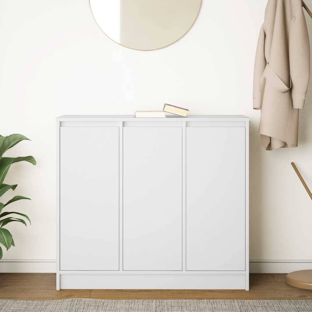 Aparador 85x34x76 cm derivados de madeira branco