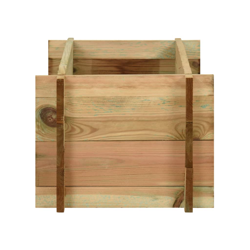 Canteiro elevado jardim 80 cm pinho impregnado